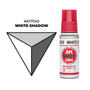 Boite de Quick Gen Color Ak Interactive - White Shadow
