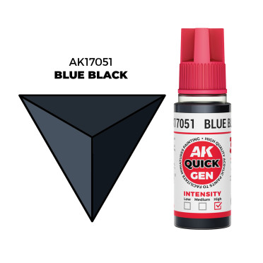 Boite de Quick Gen Color Ak Interactive - Blue Black