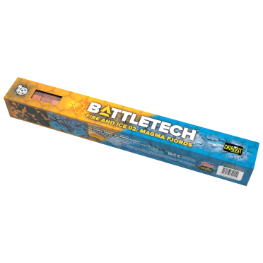 Boite de BattleTech - BattleMat Fire and Ice 02 : Magma Fjords