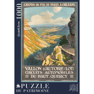 Boite de Puzzle - Autoire par Constant-Duval - 1000 pièces