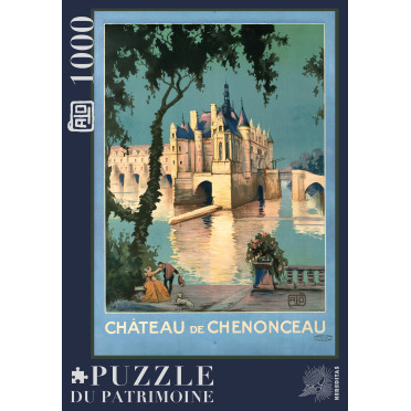 Boite de Puzzle - Château de Chenonceau par Alo - 1000 pièces