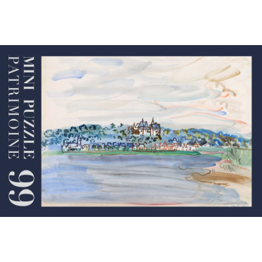 Boite de Puzzle - Château de Chaumont par Raoul Dufy - 99 pièces
