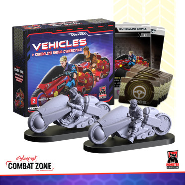 Boite de Cyberpunk Red - Combat Zone - Kundalini Shiva Cybercycle