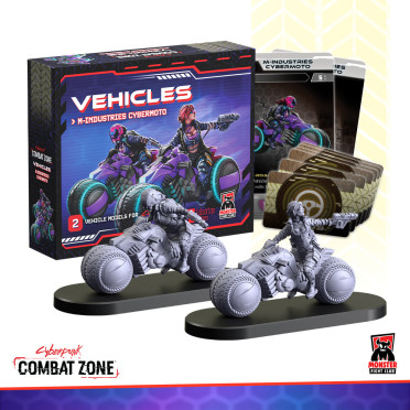 Boite de Cyberpunk Red - Combat Zone - M-Industries Cybermoto