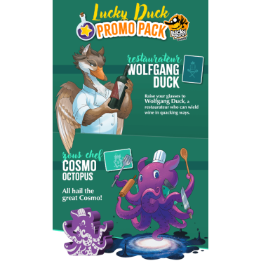 Boite de Critter Kitchen - Wolfgang Duck - Promo Cosmo Duck