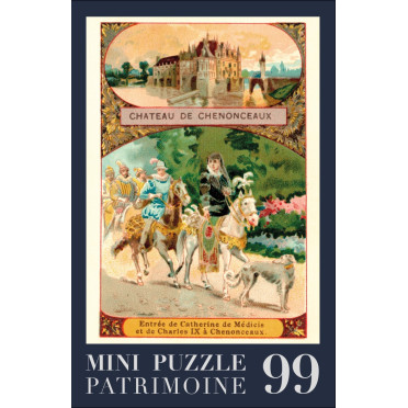 Boite de Puzzle - Château de Chenonceau - 99 pièces