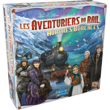 Boite de Les Aventuriers du Rail - Aurores Boréales - Occasion