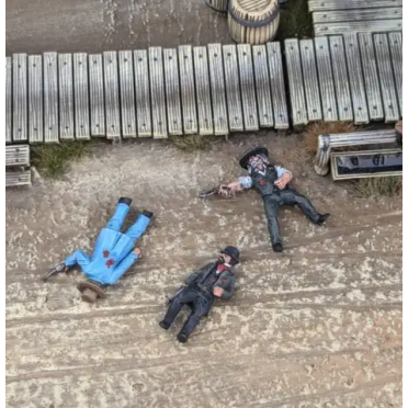 Boite de Dead Man's Hand - Lawmen Casualties