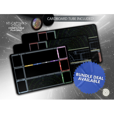 Boite de Star Trek: Captain's Chair - Bundle de Playmats