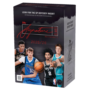 Boite de TOPPS - Sign NBA 2026 - Value Box 42 cartes