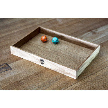 Boite de Dice Tray Tarsia Classic - Oak