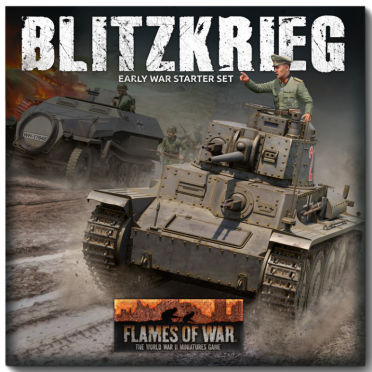 Boite de Flames of War - Blitzkreig Starter Set