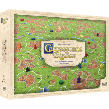 Boite de Carcassonne : Big Box - Occasion