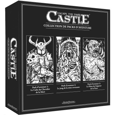 Boite de Escape the Dark Castle - Collection de 3 Packs d'Aventure