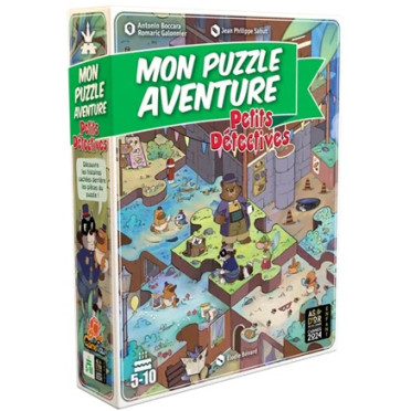 Boite de Mon Puzzle Aventure - Petits Détectives - Occasion