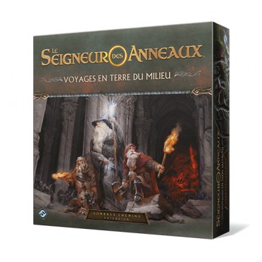 Boite de Le Seigneur des Anneaux - Voyages en Terre du Milieu : Sombres Chemins - Occasion