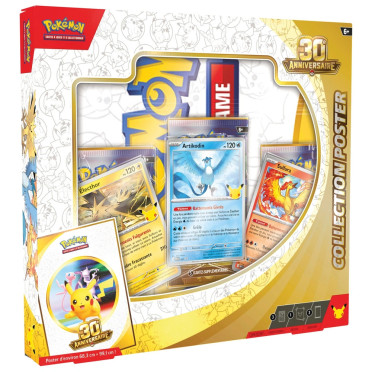 Boite de Pokémon - 30 ans : Coffret Collection Poster