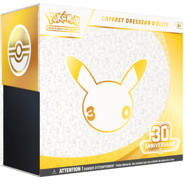 Boite de Pokémon - 30 ans : Coffret Dresseur d'Elite