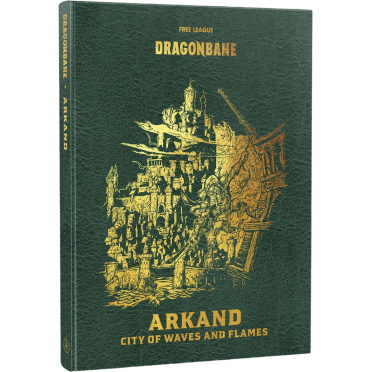 Boite de Dragonbane - Arkand: City of Waves and Flames Collector's Edition