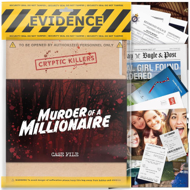 Boite de Cryptic Killers - Murder of an Millionaire