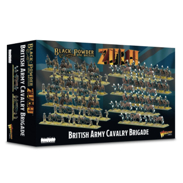 Boite de Black Powder Epic battles: Zulu! - British Army Cavalry Brigade