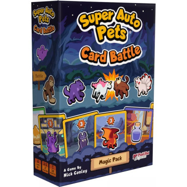 Boite de Super Auto Pets Card Battle : Magic Pack