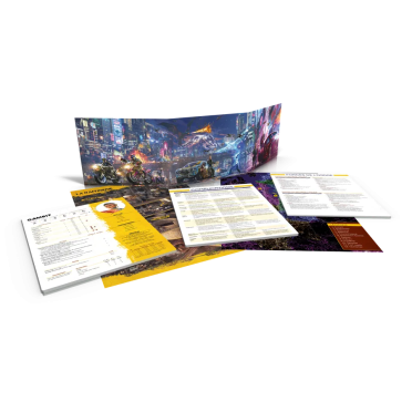 Boite de Shadowrun : Anarchy 2.0 - Ecran de MJ