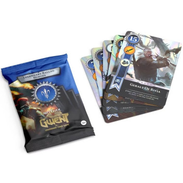 Boite de Gwent : Le Jeu de Cartes Légendaire - Cartes Ballades Royaumes du Nord - Occasion