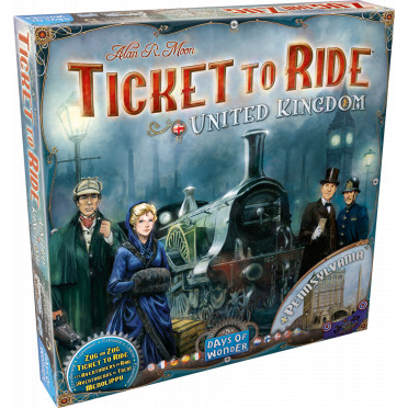 Boite de Les Aventuriers du rail - Royaume Uni & Pennsylvanie - Occasion
