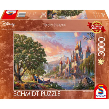 Boite de Puzzle - Belle’s Magical World - 3000 pièces