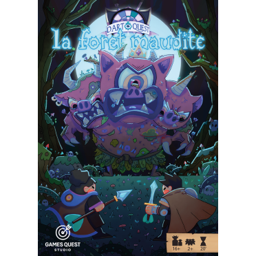 Boite de Dart Quest - La Fôret Maudite