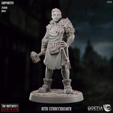 Boite de Goetia Miniatures - Butchers Dominion - Rita