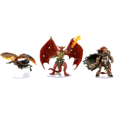 Boite de D&D Icons of the Realms Miniatures: Archdevils - Bael, Bel, and Zariel