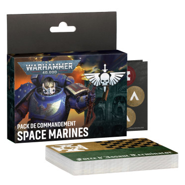 Boite de W40K : Pack de Commandement - Space Marines