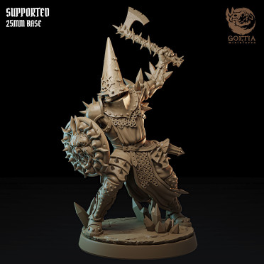 Boite de Goetia Miniatures - Peak of Madness - Soldat Contaminé