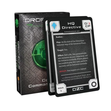 Boite de Dropzone Commander - Core Command Cards