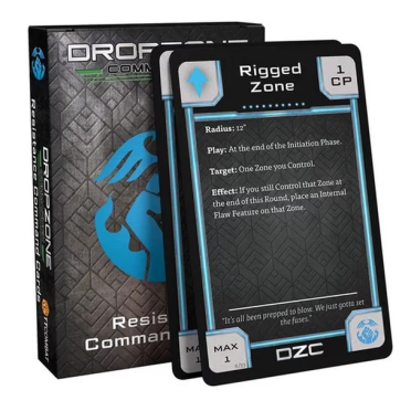 Boite de Dropzone Commander - Resistance Command Cards