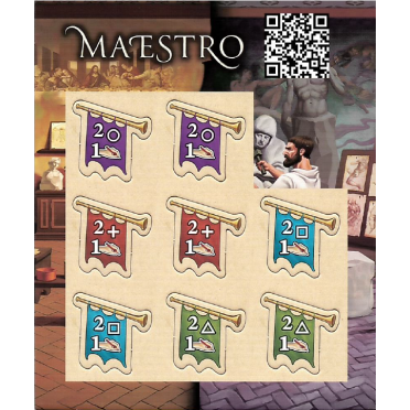 Boite de Maestro: Special Publicity Tokens