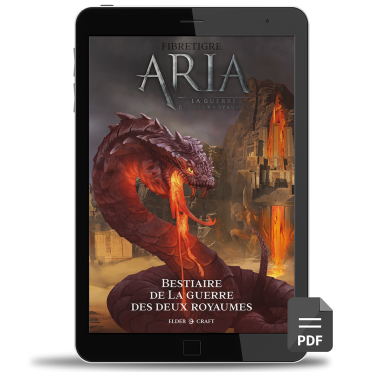 Boite de ARIA - Bestiaire de La guerre des deux royaumes - PDF