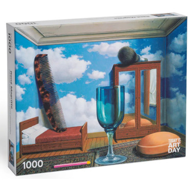 Boite de Puzzle - René Magritte - Les Valeurs personnelles - 1000 pièces - Occasion