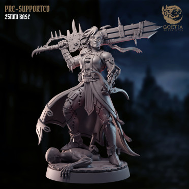 Boite de Goetia Miniatures - Chapel of Ghouls - Ada