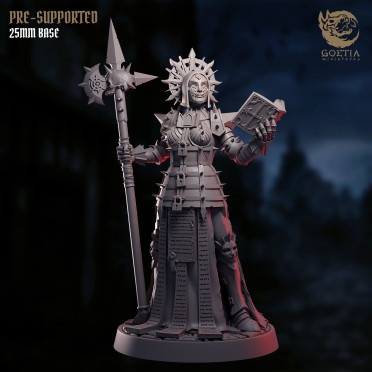 Boite de Goetia Miniatures - Blood in Phaladar - Dame Atena