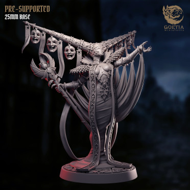 Boite de Goetia Miniatures - Ensemble of Horrors - La Dame