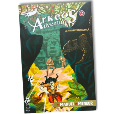 Boite de Arkeos Adventures - Manuel du Meneur