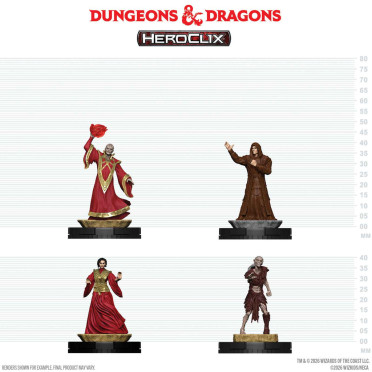 Boite de Dungeons & Dragons HeroClix 400: Red Wizards of Thay