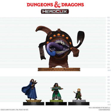 Boite de Dungeons & Dragons HeroClix: Tavern Trouble Scenario Pack