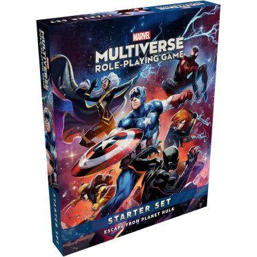 Boite de Marvel Multiverse Role-Playing Game -  Starter Set: Escape from Planet Hulk