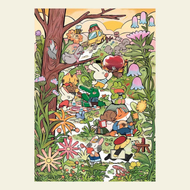 Boite de Puzzle - Spring Snack - 500 pièces