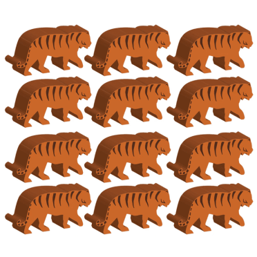 Boite de Endangered: Stripey Tigers