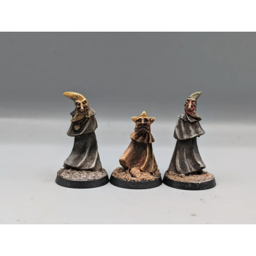 Boite de Sun Rot Lunar Celebrants: Metal NPC Miniatures, Set of Three